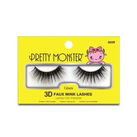 Pretty Monster Glam 3D Faux Mink Lashes (Option: 3029)