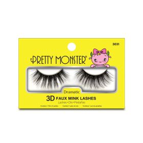 Pretty Monster Dramatic 3D Faux Mink Lashes (Option: 3031)