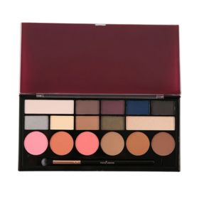 PROFUSION Glamour 16 Color Face & Eyes Palette (Option: Smoky)