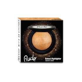 RUDE Baked Highlighter (Option: Queen's Glow)