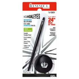 RIMMEL LONDON ScandalEyes Waterproof Gel Eyeliner (Option: Black)