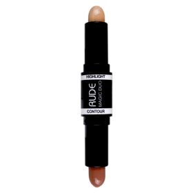 RUDE Magic Duo Highlight & Contour (Option: Medium)