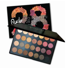 RUDE No Regrets! 28 Excuses Eyeshadow Palette (DC) (Option: Scorpio)