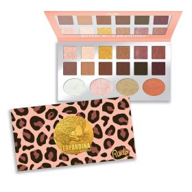 RUDE Leopardina 12 Eyeshadows + 4 Highlighters (Option: Default Title)