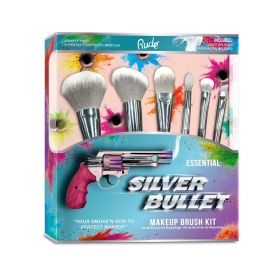 RUDE Silver Bullet Makeup Brush Kit (Option: Default Title)