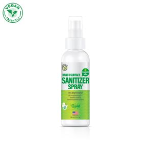 RUDE Peppermint Lemon Hand & Surface Sanitizer Spray 3.4 fl. oz / 100 mL (Option: Default Title)