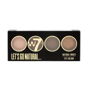 W7 Let's Go Quad Eye Color Palette (Option: Let's Go Natural)