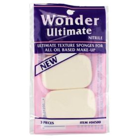 Wonder Ultimate Texture Sponges For All Oil Based Make-Up - 3 Pieces (Option: Default Title)