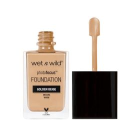 WET N WILD Photo Focus Foundation (Option: Golden Beige)