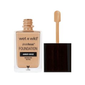 WET N WILD Photo Focus Foundation (Option: Amber Beige)