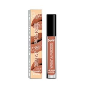 RUDE What A Pucker Lip Gloss (Option: What The Fudge)