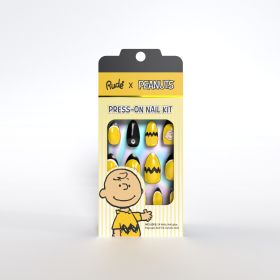 RUDE Peanuts Press-On Nail Kit (Option: Charlie)