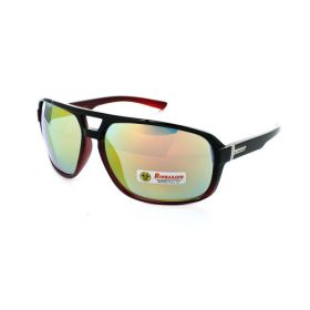 BioHazard Sunglasses Wayfarer BZ66157 - Yellow (Option: Red)