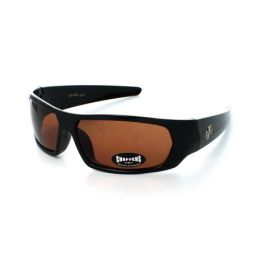 CHOPPERS Sunglasses Sports CP6635 - Yellow (Option: Brown)