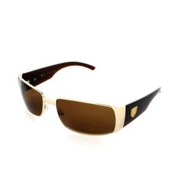 KHAN Sunglasses Wrap 3222 - White (Option: Brown)