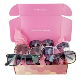 WOMEN'S SUNGLASSES COMBO FEMBOX (Option: Default Title)