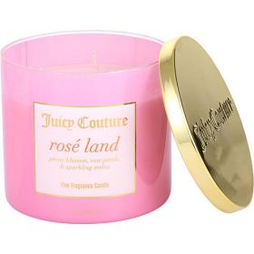 JUICY COUTURE ROSE LAND by Juicy Couture CANDLE 14.5 OZ (Brand: JUICY COUTURE ROSE LAND)