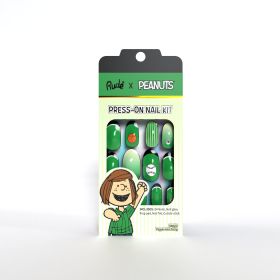 RUDE Peanuts Press-On Nail Kit (Option: Peppermint Patty)