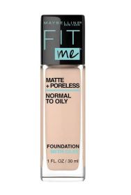 MAYBELLINE Fit Me! Matte + Poreless Foundation (Option: Classic Ivory 120)