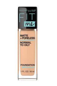 MAYBELLINE Fit Me! Matte + Poreless Foundation (Option: Nude Beige 125)