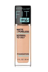 MAYBELLINE Fit Me! Matte + Poreless Foundation (Option: Buff Beige 130)